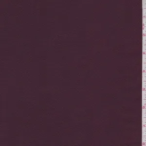 1 YD PC-Wine Mini Check Silk Chiffon Fabric