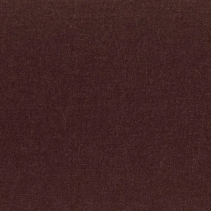 1YD 4IN REMNANT; Brown | Brussels Washer Linen | Robert Kaufman