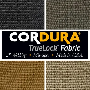 2 inch (50mm) CORDURA® TRUELOCK™, Mil-Spec Nylon Webbing (Sold per Yard)