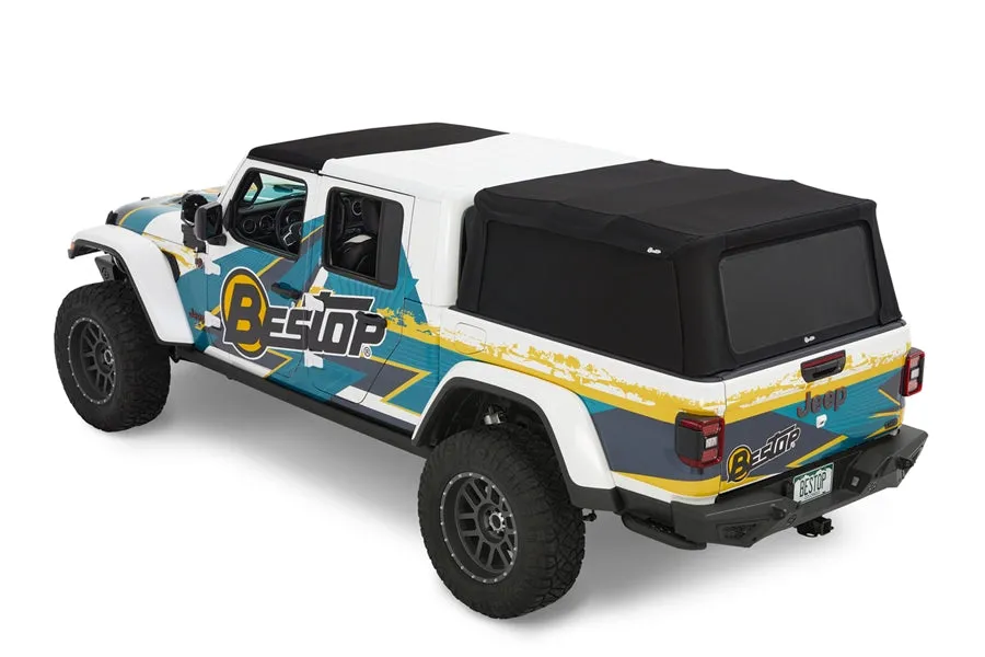 2020-24 Jeep Gladiator JT Bestop Supertop for Truck 2, Black Diamond