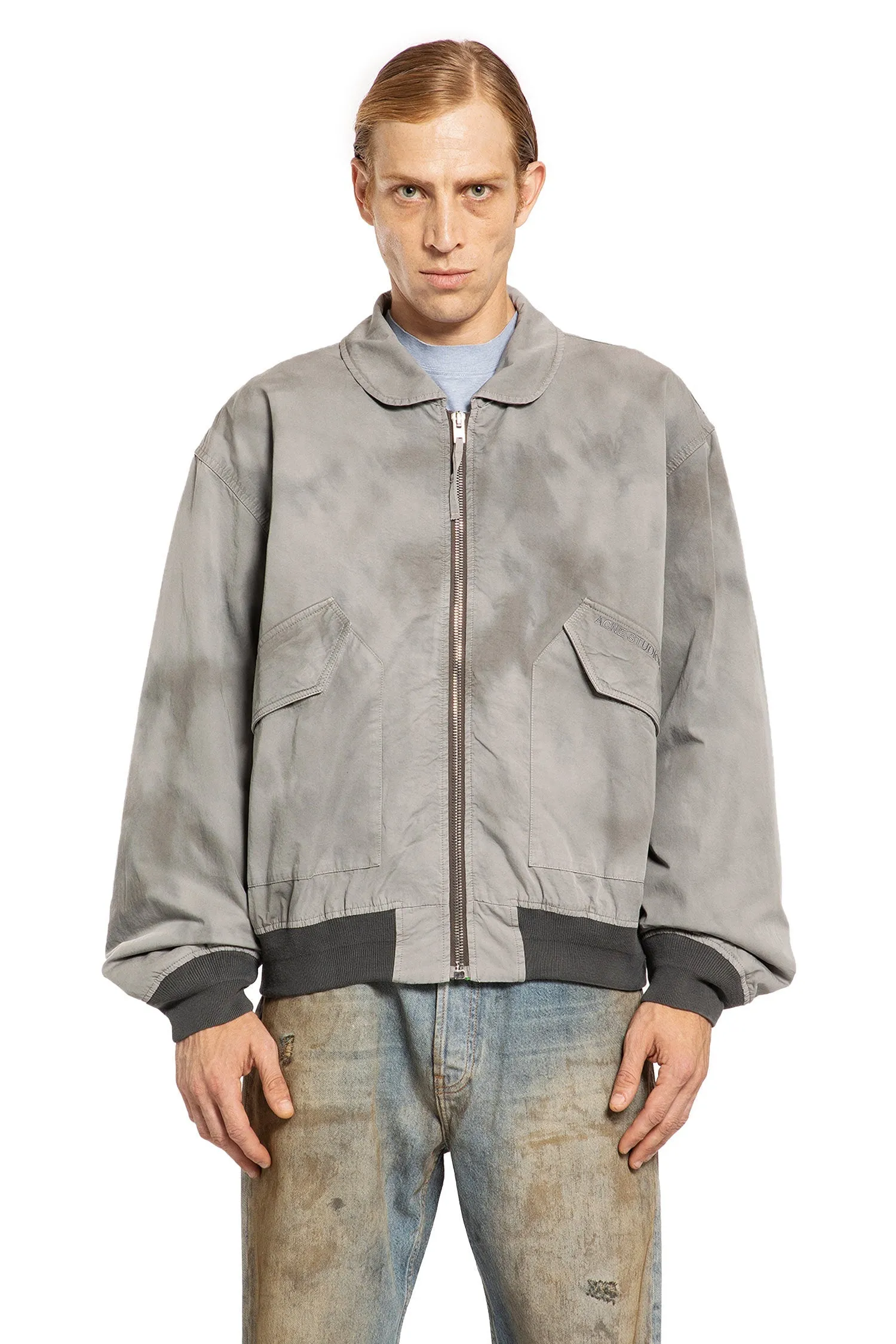 ACNE STUDIOS MAN GREY JACKETS