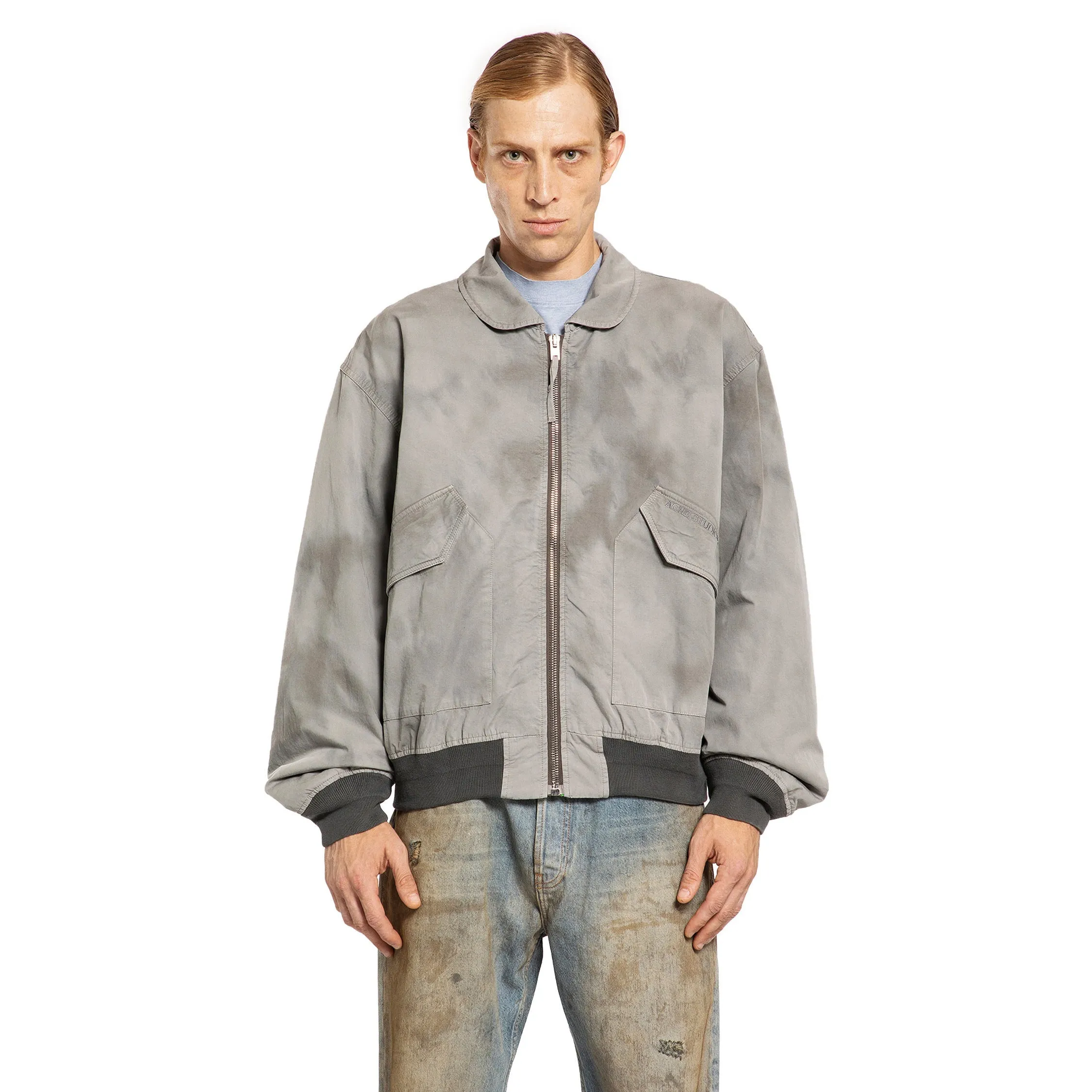 ACNE STUDIOS MAN GREY JACKETS