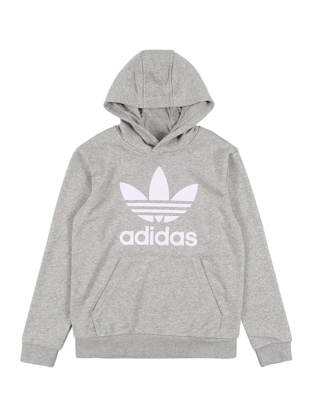 Adidas Trefoil sports sweatshirt, mottled gray