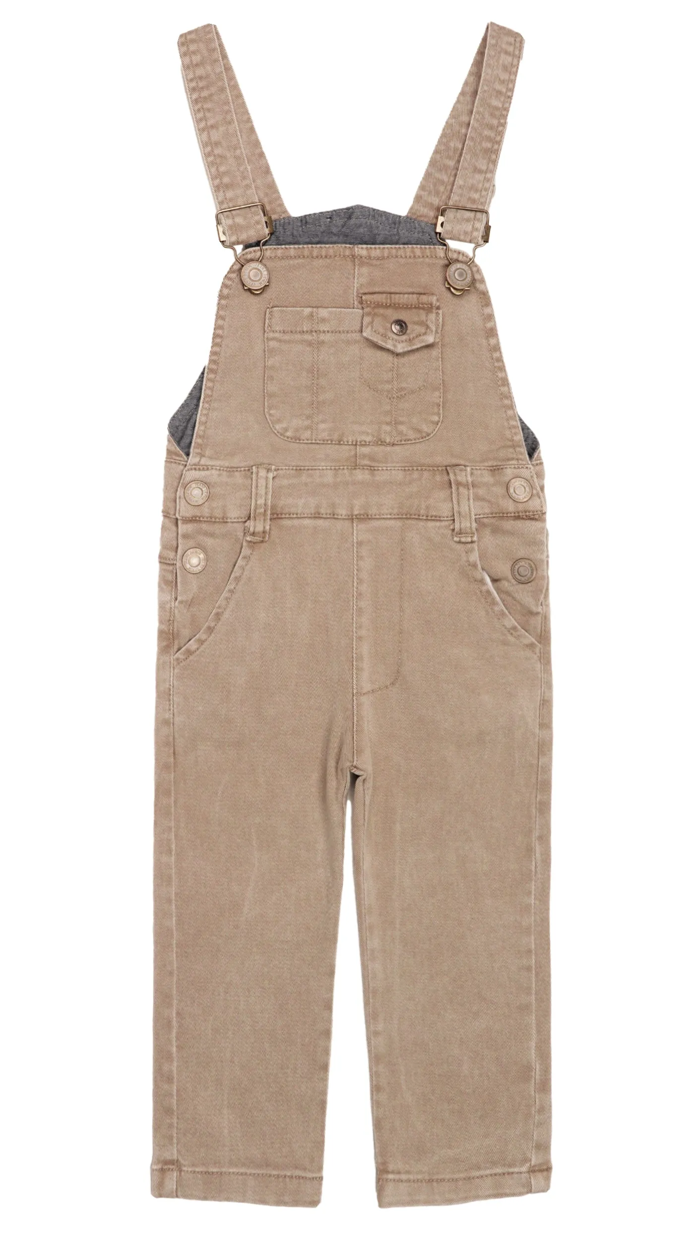 Baby Toddler Canvas Ripped Holes Casual Workwear Overalls