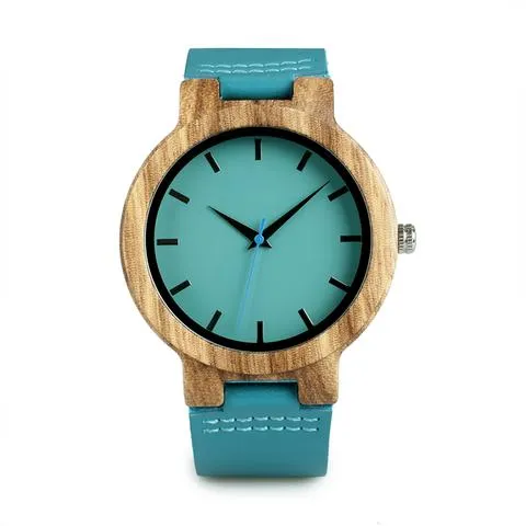 Bamboo Blue Watch