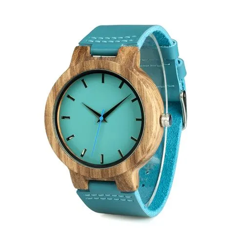 Bamboo Blue Watch