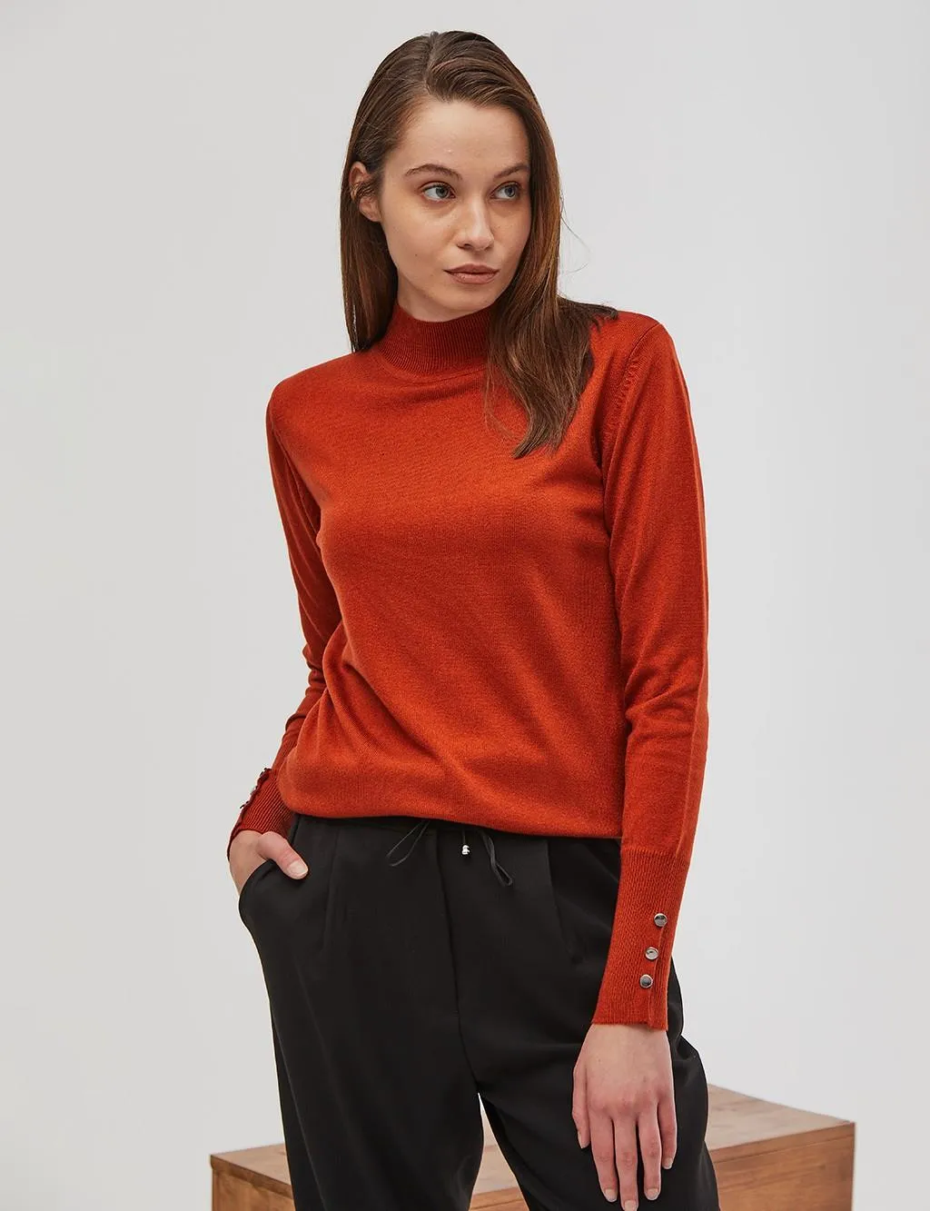 Basic Knitwear Blouse Tile