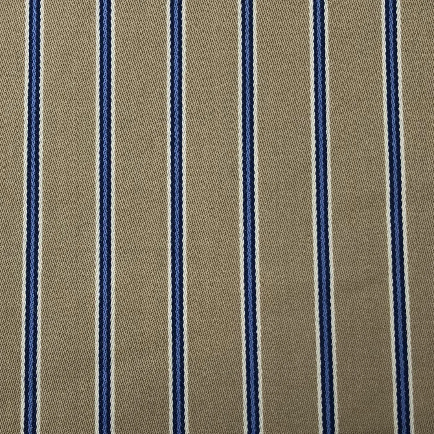 Beige With Blue/White Stripe 3/4'' Jacketing