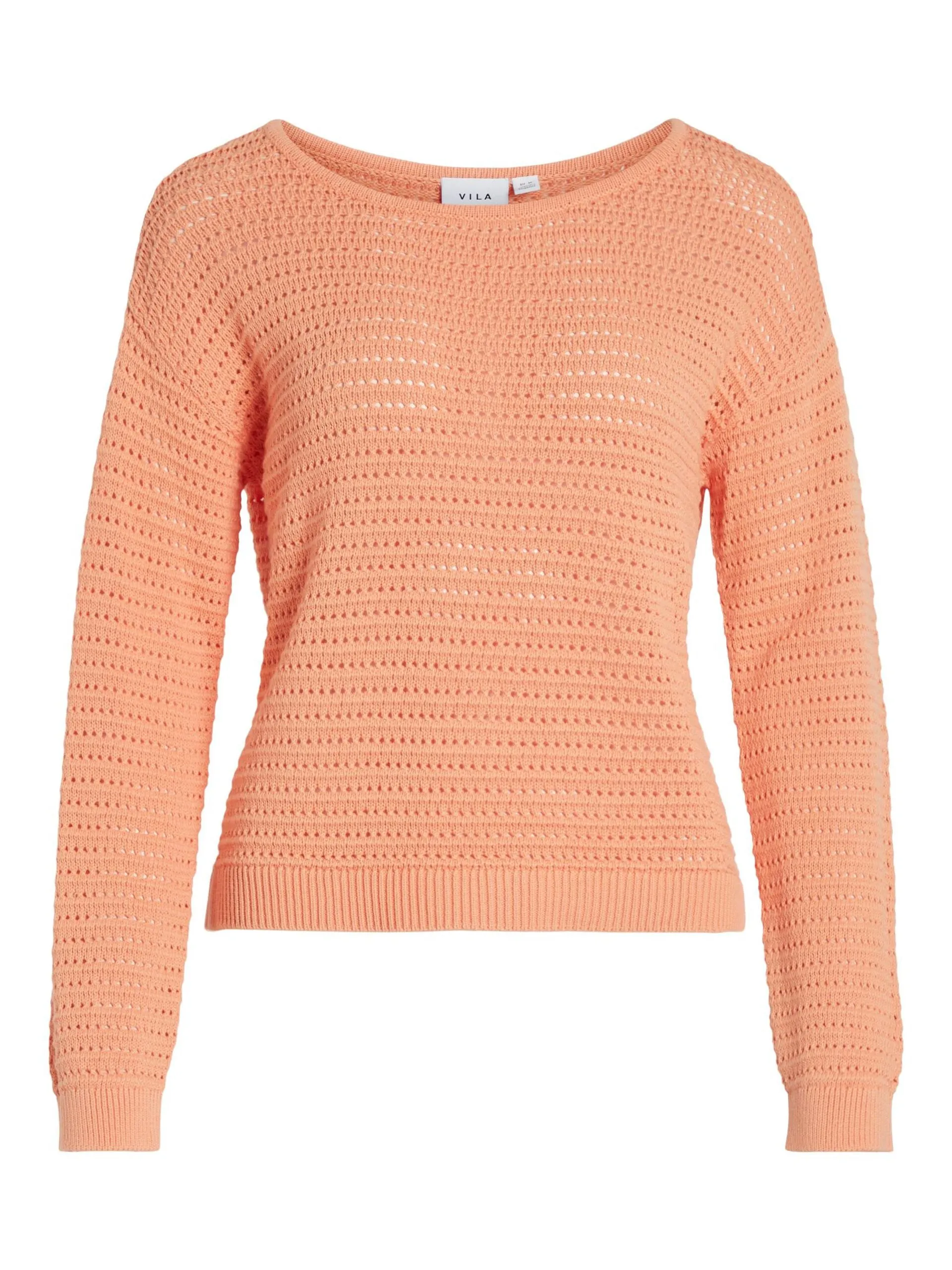 Bella Boatneck Jumper (Shell Coral)