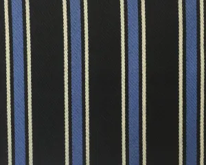 Blue, Black And White Blazer/Boating Stripe 1 3/4'' Repeat Jacketing