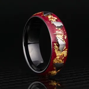 Boundless Regal Glowstone Ring on Black Ceramic