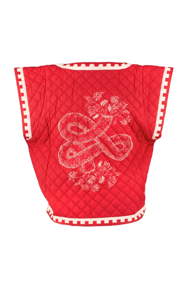 Carmen Vest | Scarlet