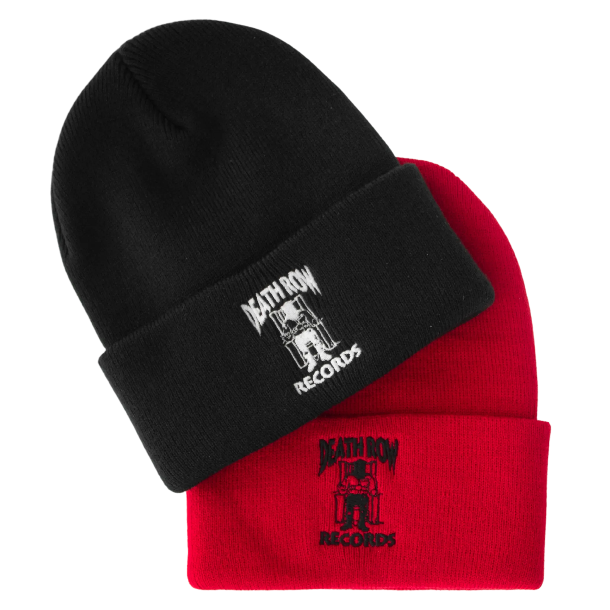 Classic Embroidered Inmate Beanie (Red)