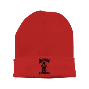 Classic Embroidered Inmate Beanie (Red)