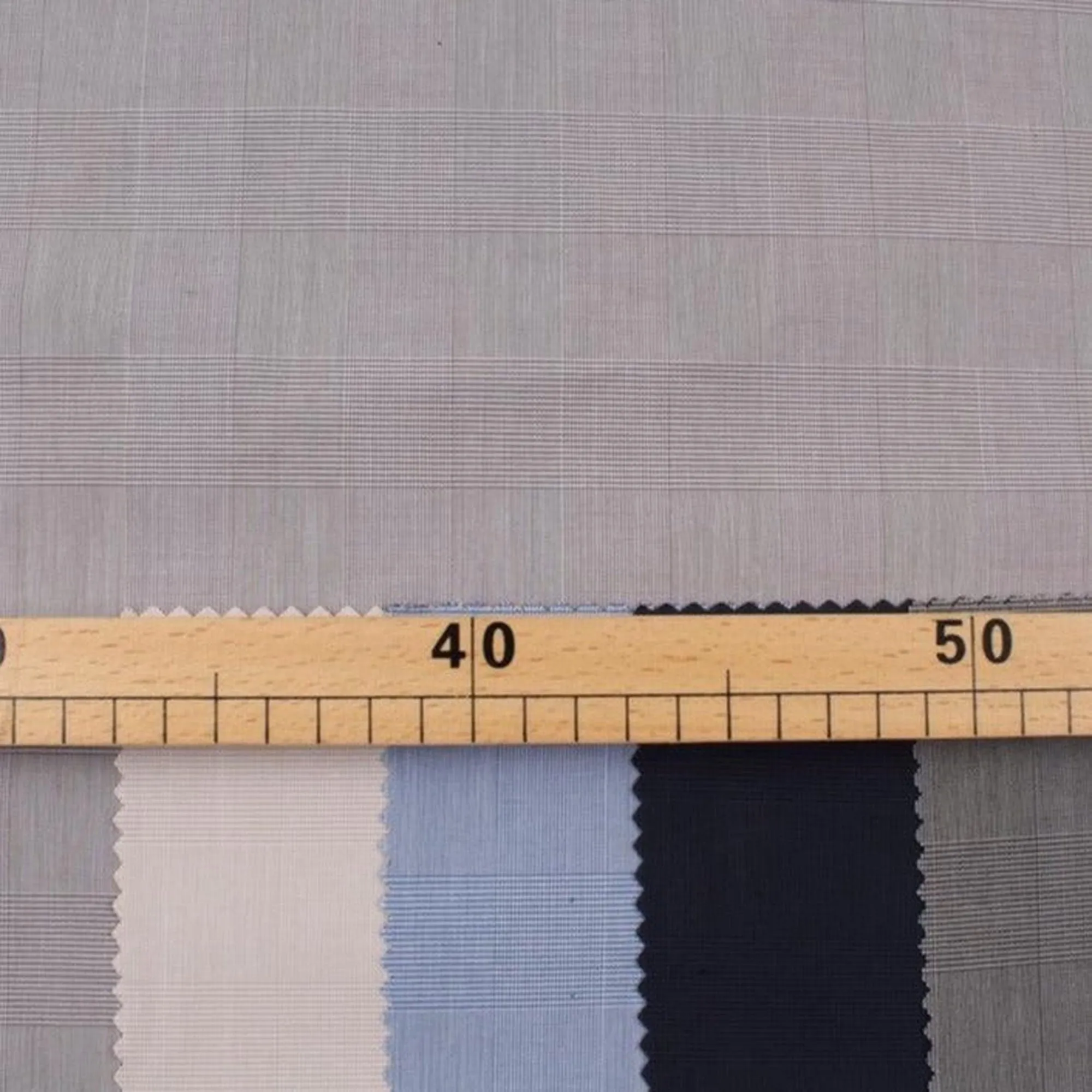 Cotton Stretch Prince of Wales for Trousers