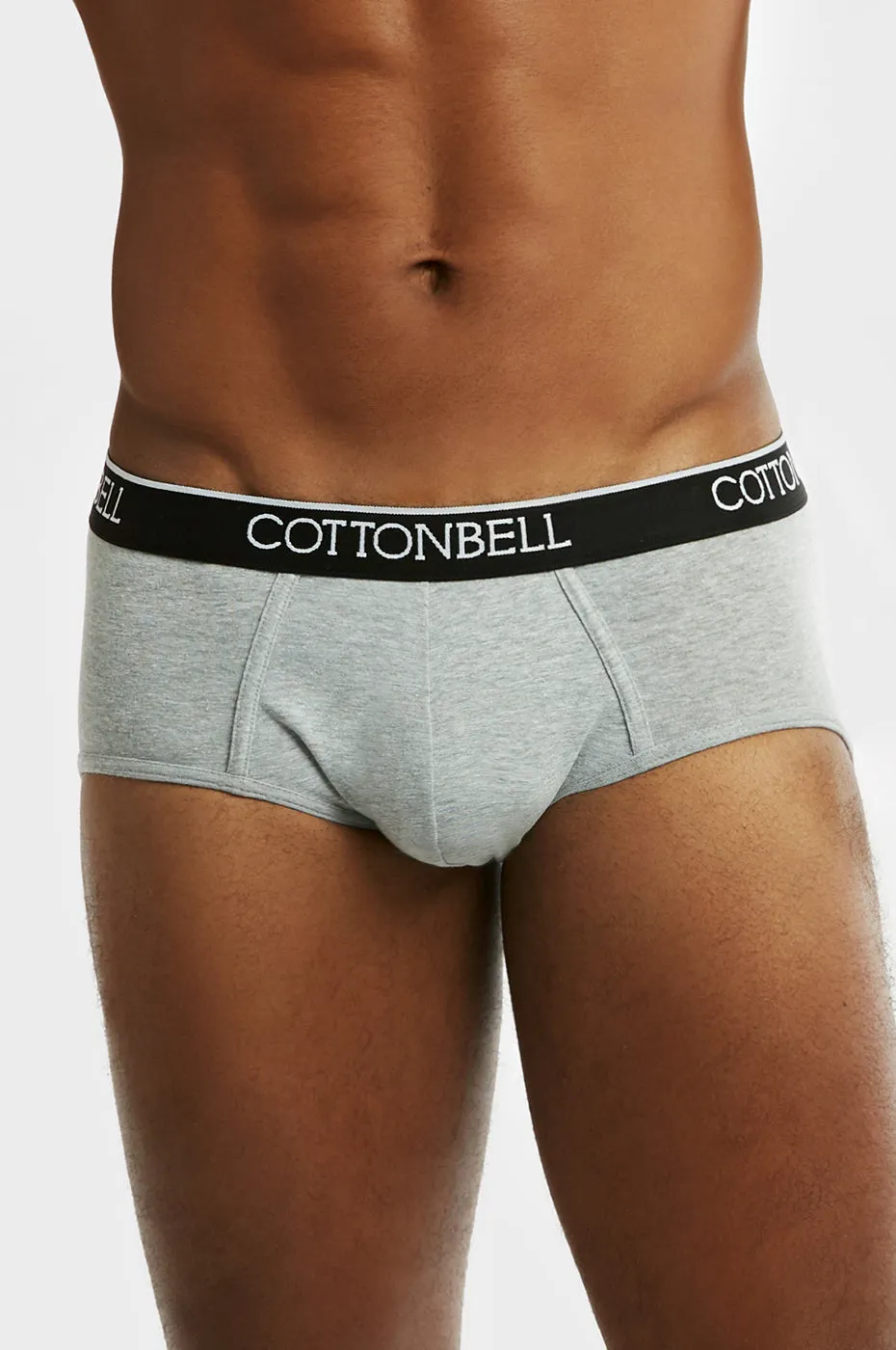 COTTONBELL MEN'S BAND BIKINI (TUB400C_GR-H)