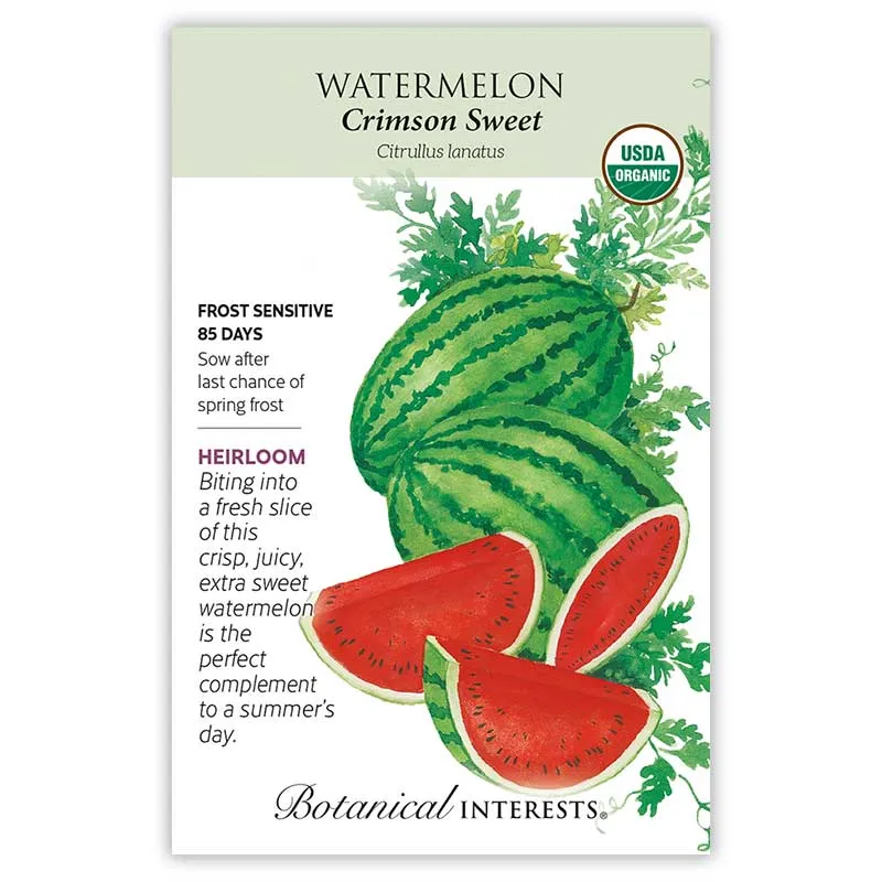 Crimson Sweet Watermelon Seeds