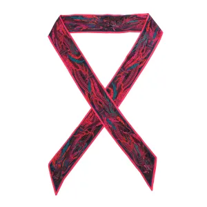 Dragon Bow Sanguis, Silk Ribbon Scarf