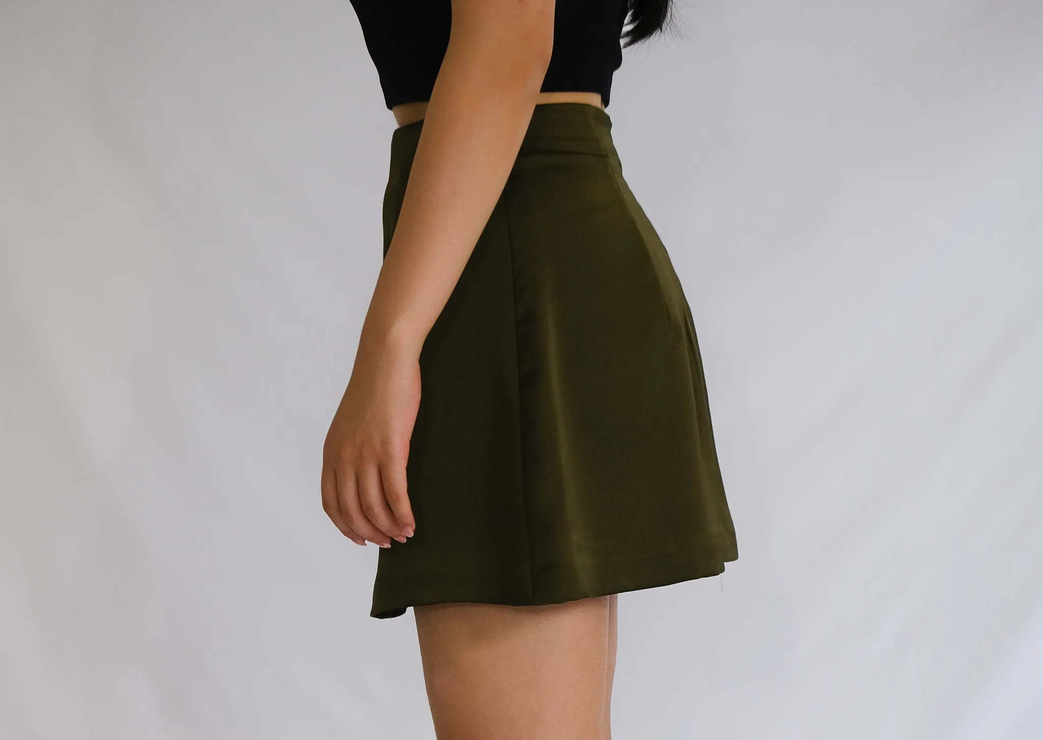 Florence Silk Mini Skirt