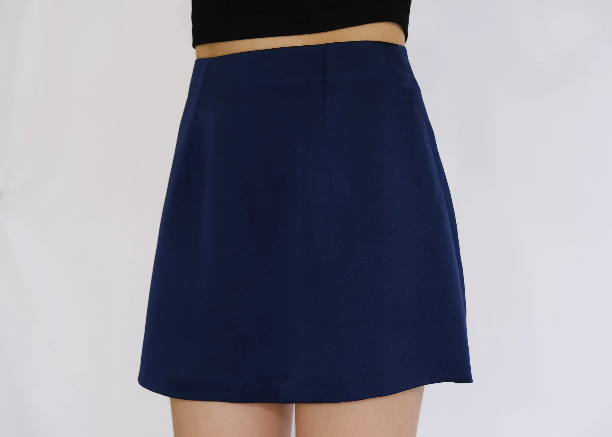 Florence Silk Mini Skirt