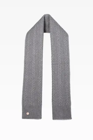 Georgie Cable Rib Scarf