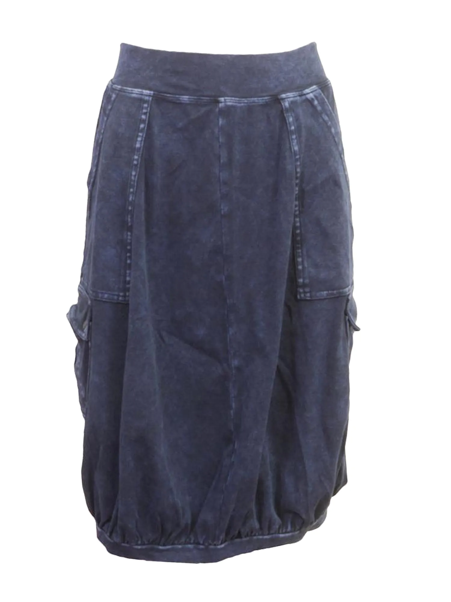 Hard Tail Cargo Pocket Bubble Skirt B-153