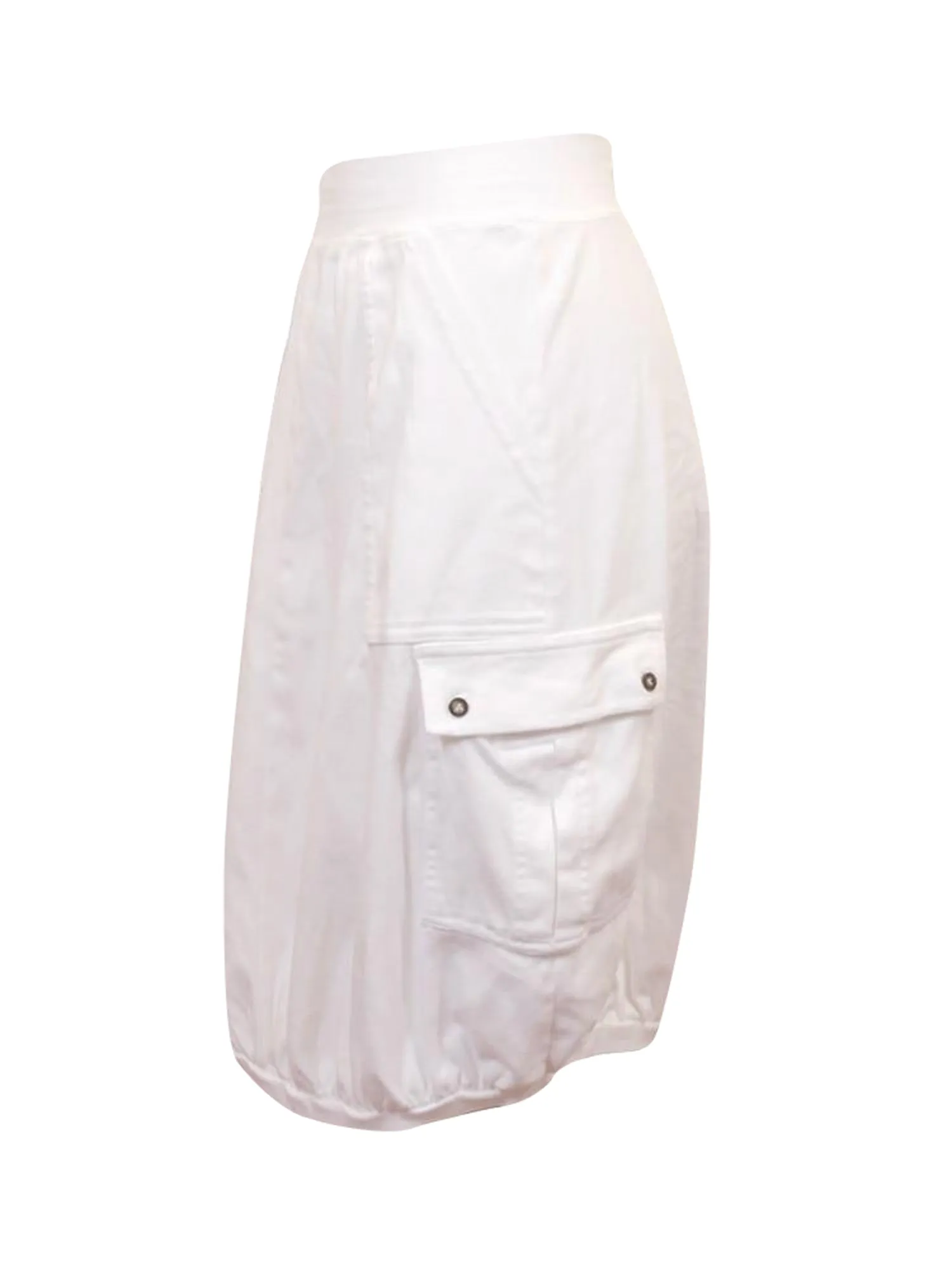 Hard Tail Cargo Pocket Bubble Skirt B-153