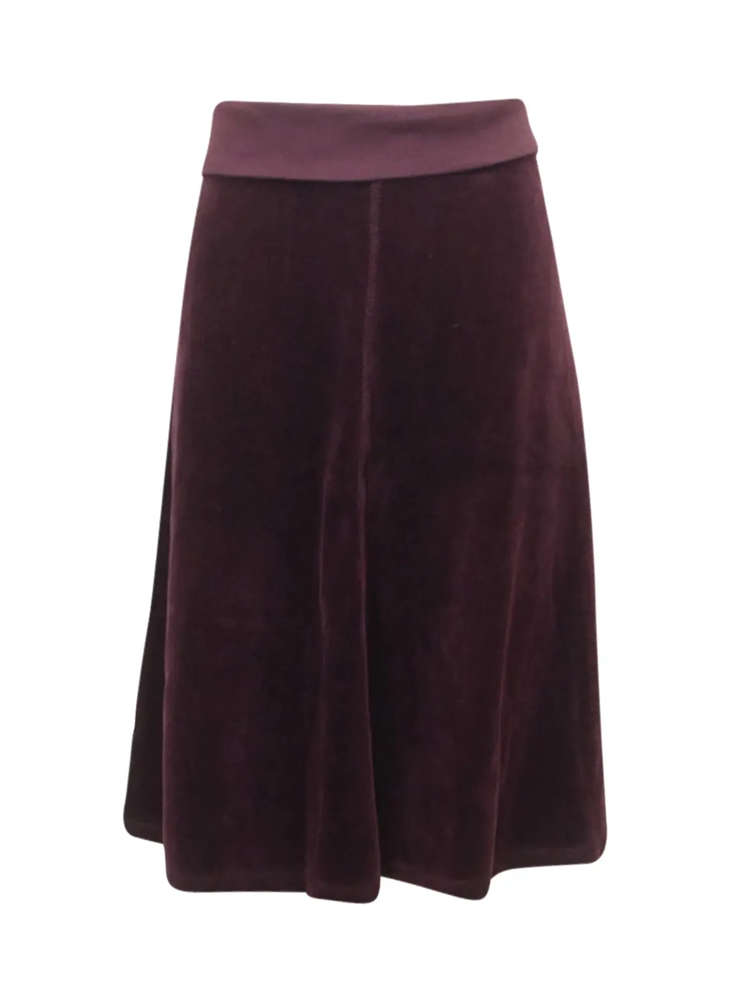 Hard Tail Velour Flair Skirt V-127