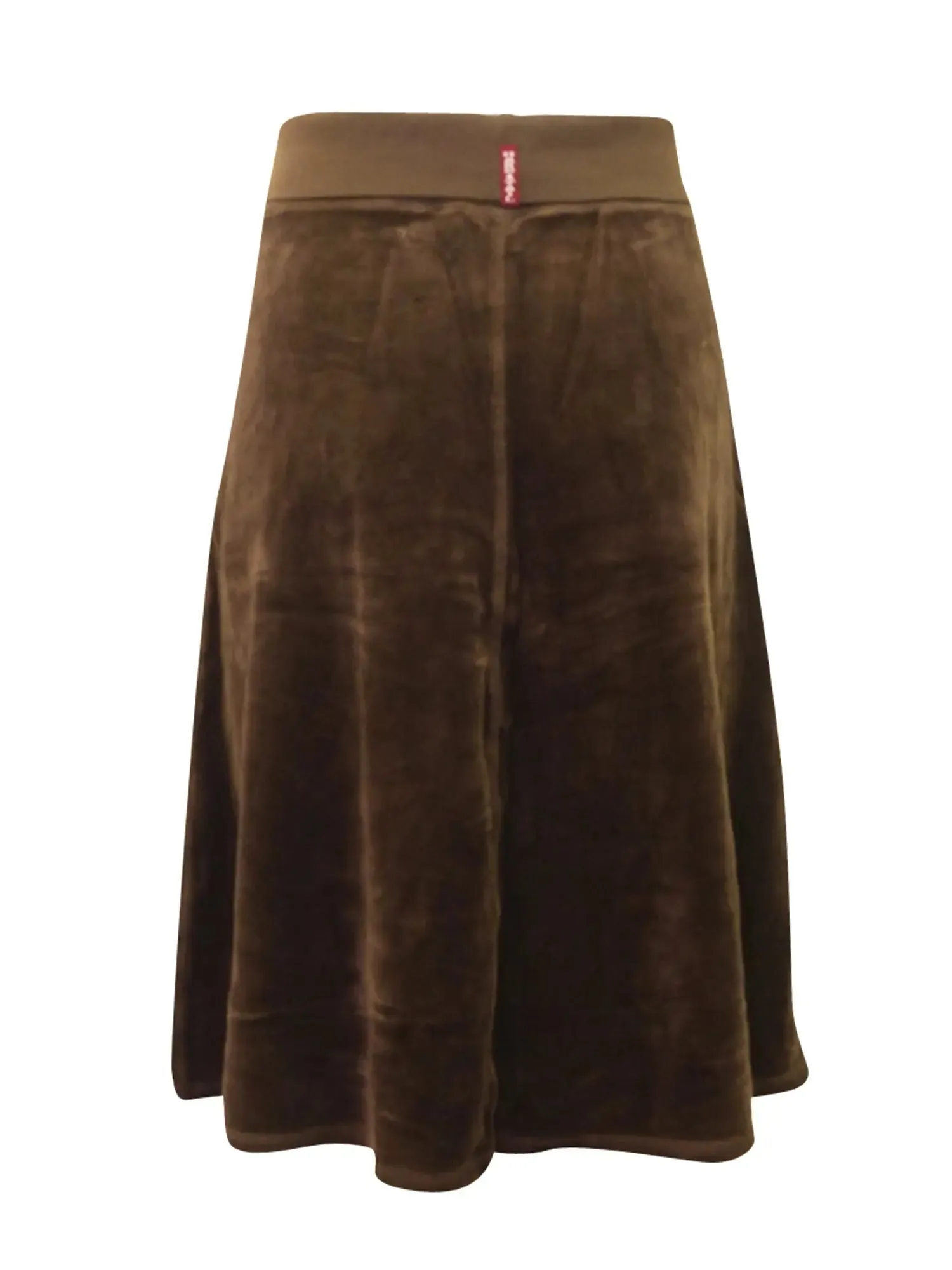 Hard Tail Velour Flair Skirt V-127