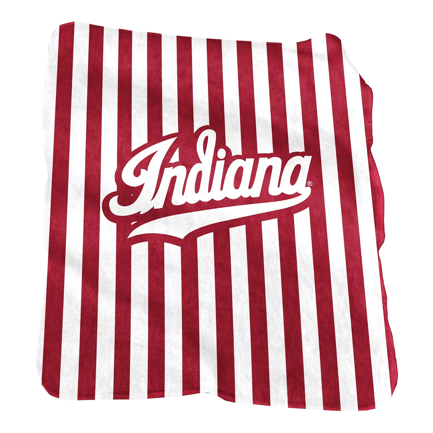 Indiana Hoosiers Candy Stripe Blanket