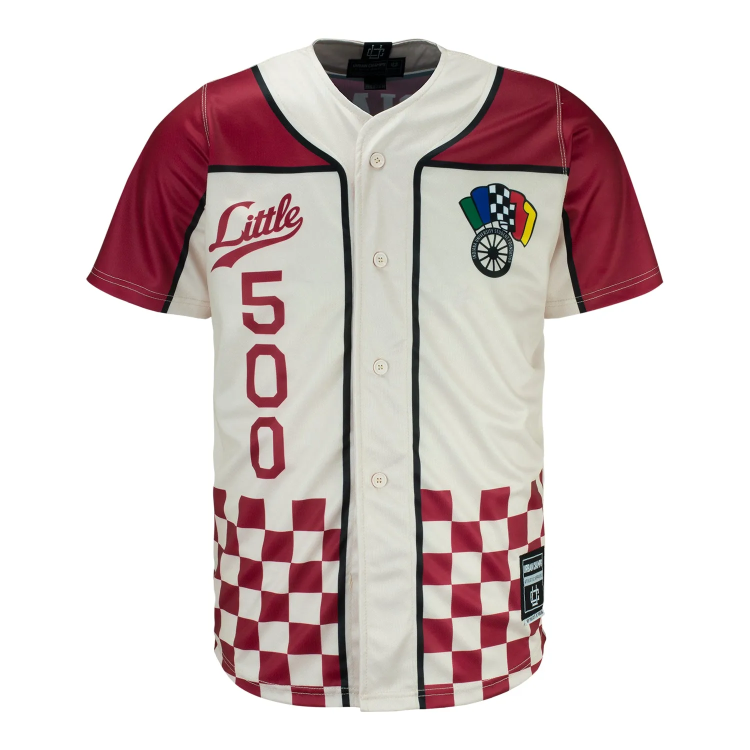 Indiana Hoosiers Little 500 Baseball Jersey