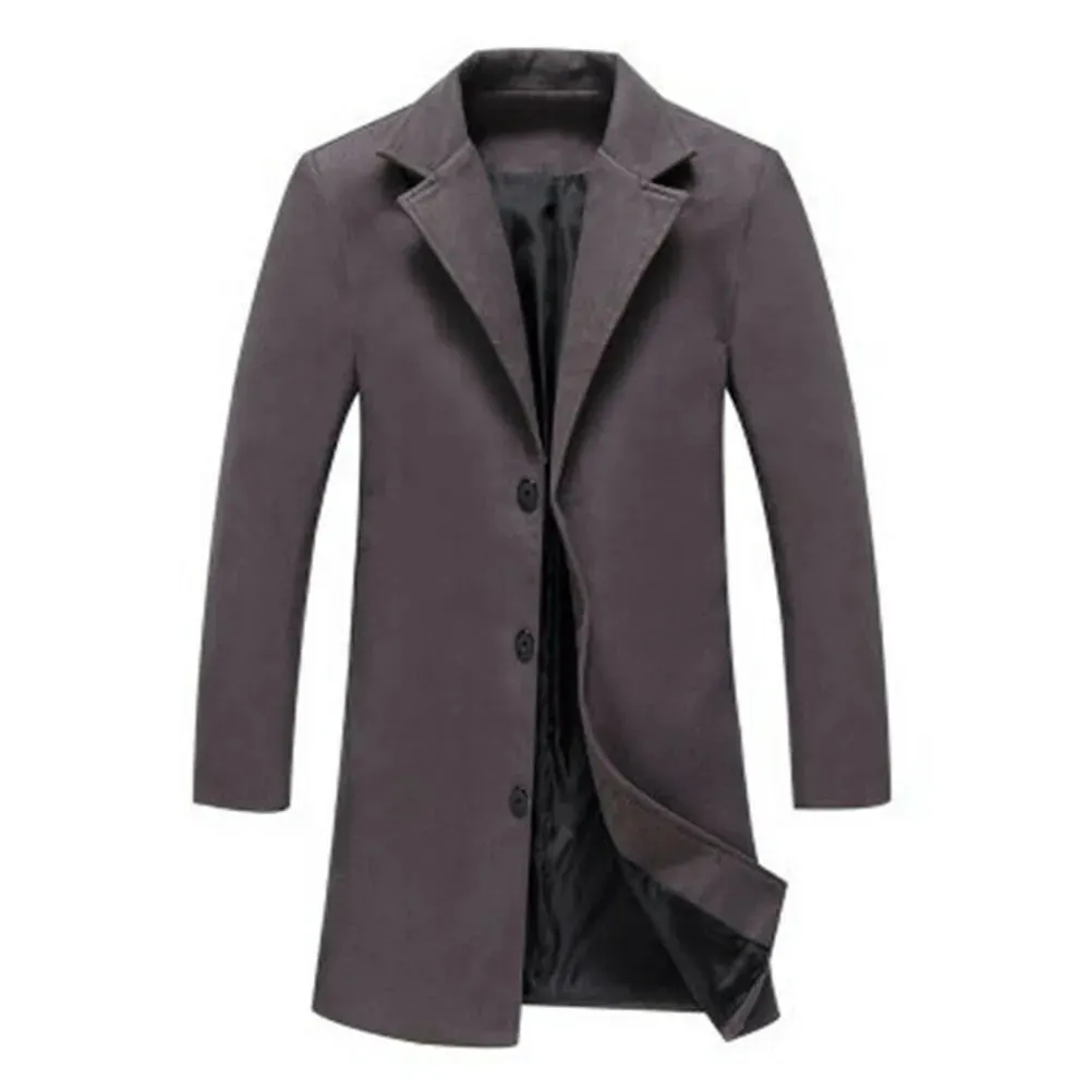 Jacket Casual Overcoat Plus Size 5 Colors