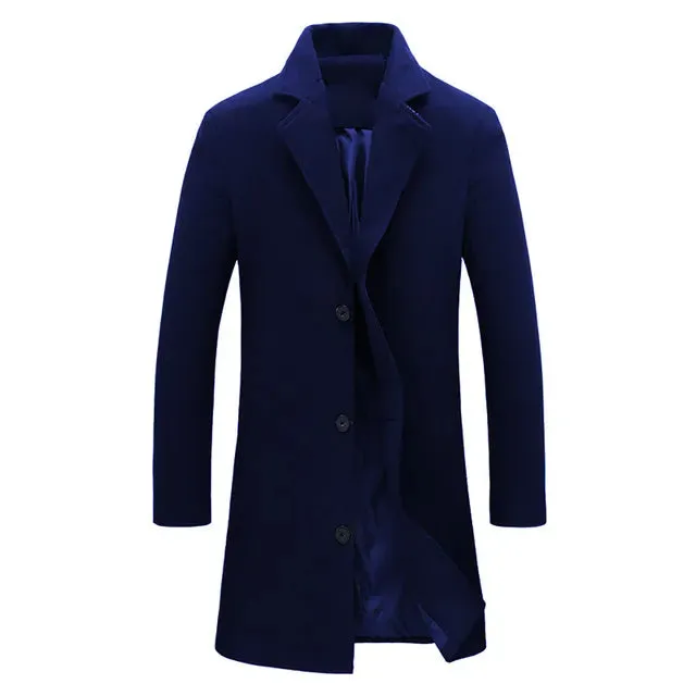 Jacket Casual Overcoat Plus Size 5 Colors