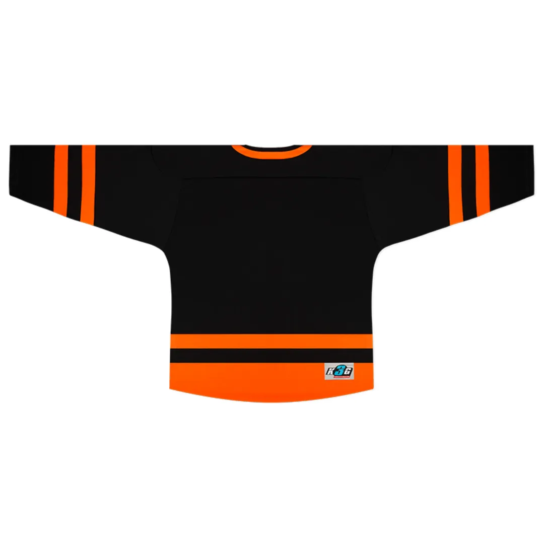 Kobe K3GLI Black/Orange Premium League Hockey Jersey