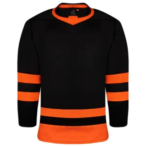 Kobe K3GLI Black/Orange Premium League Hockey Jersey