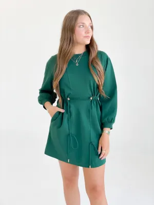 Mangold Mini Dress - H Green