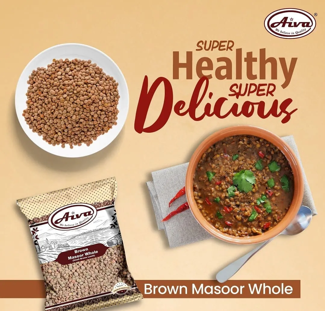 Masoor Whole Brown (Crimson Lentils)