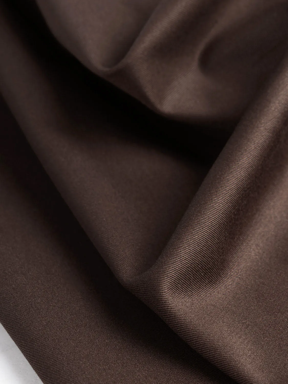 Midweight  Organic Cotton Twill - Clove - Swatch