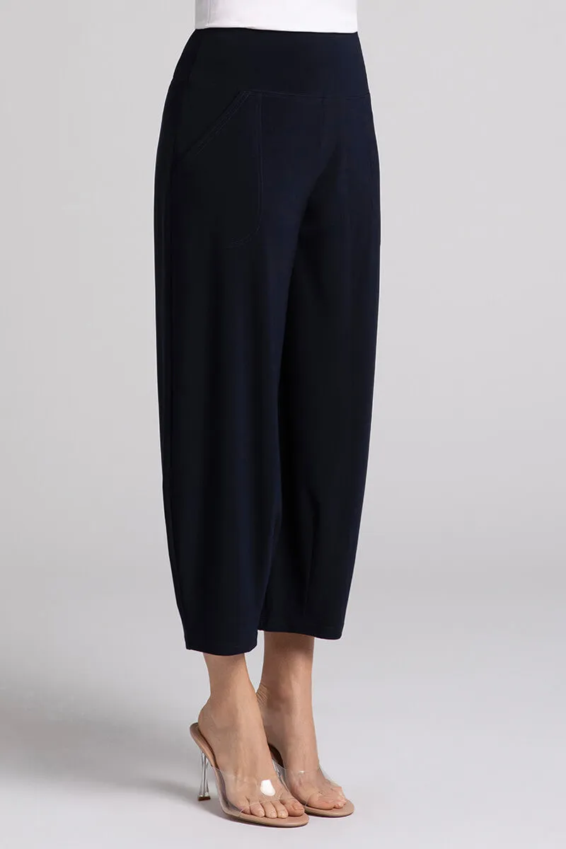 Narrow Lantern Pant | Navy