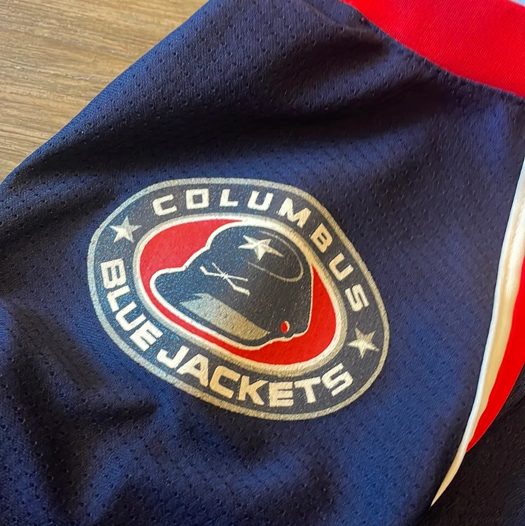 NHL Reebok Columbus Blue Jackets Like New Kids Jersey size Youth Large/ XLarge