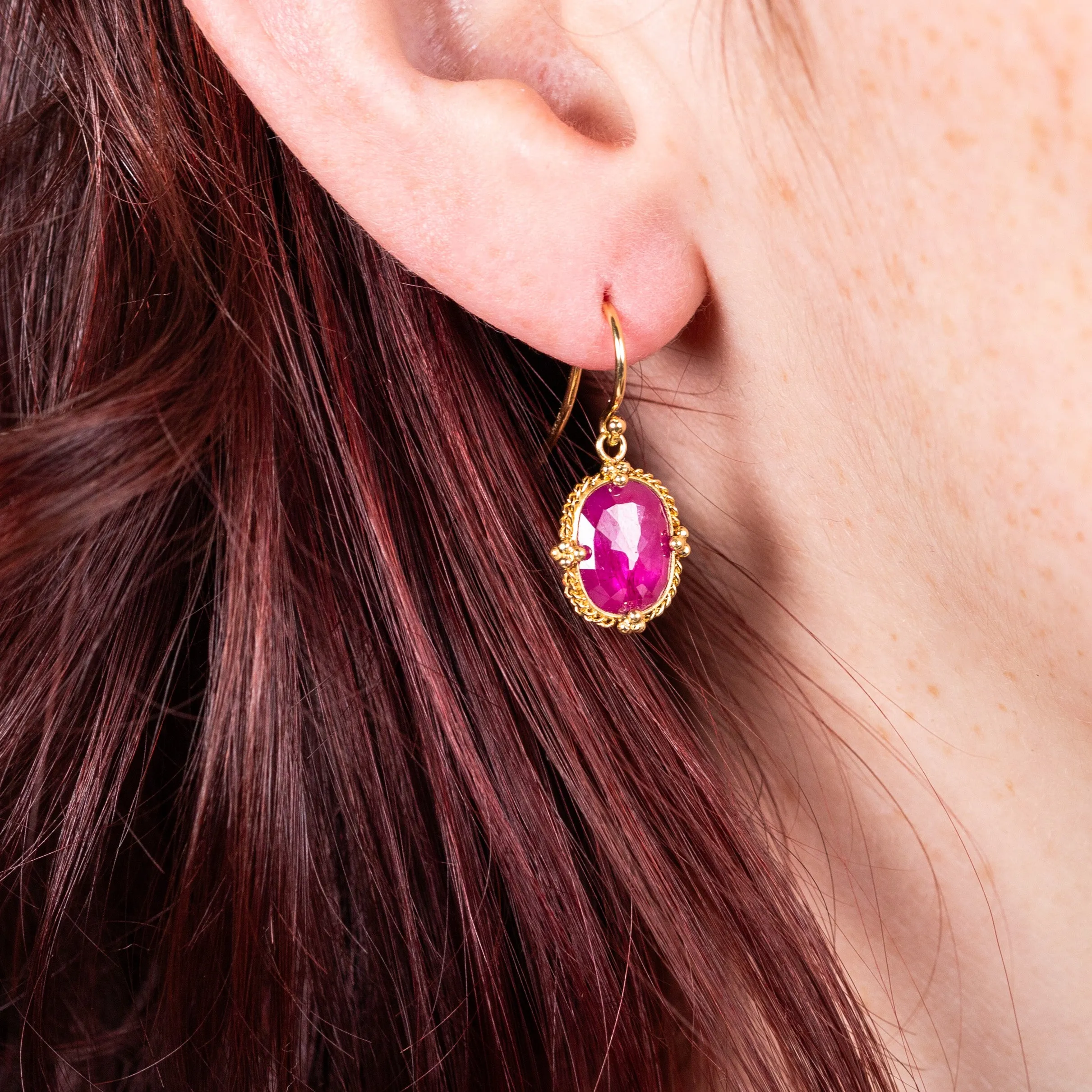 Ruby Earrings