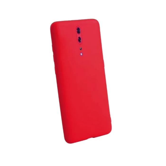 Silicone Case for Oppo Reno 5G - Crimson Red