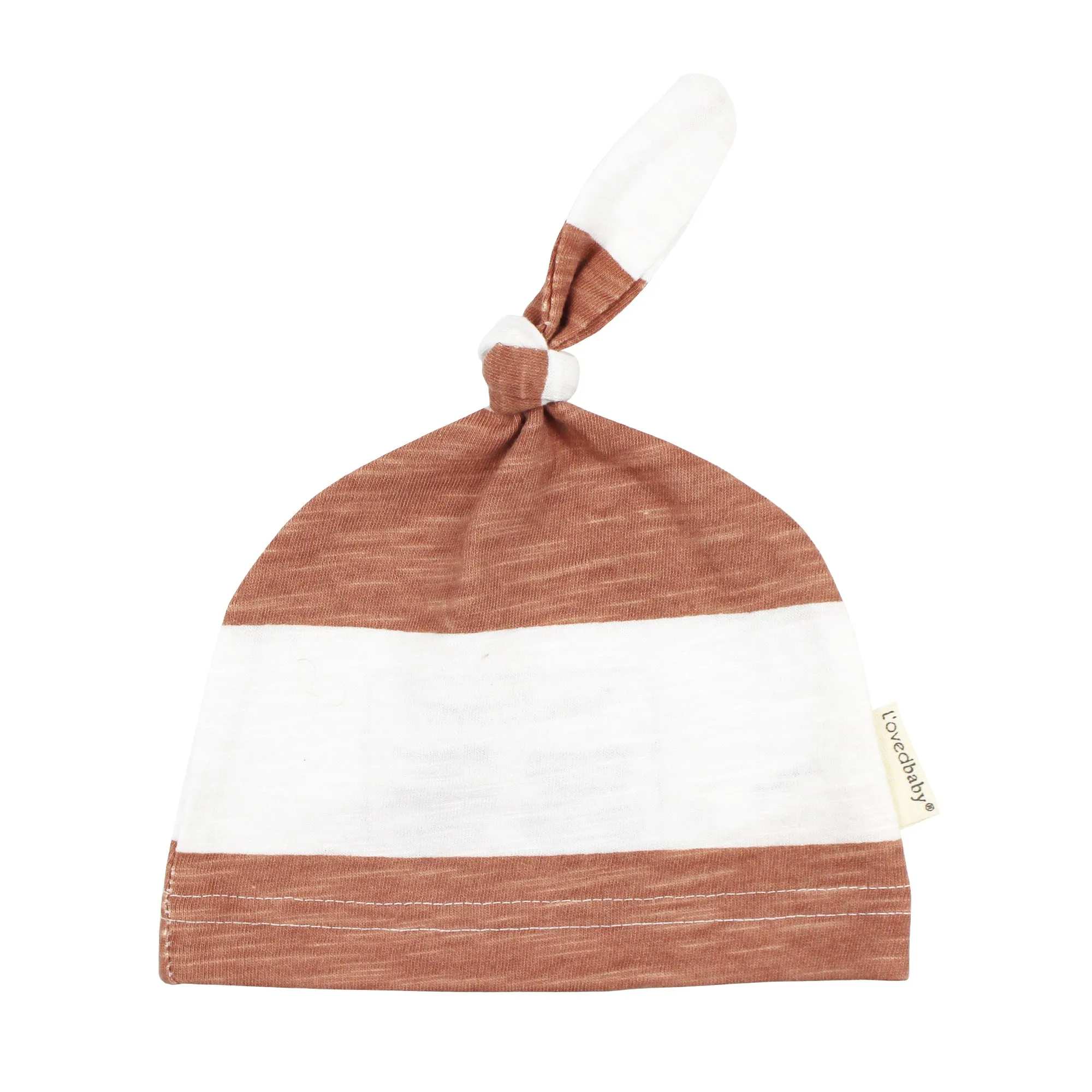 Slub Jersey Knotted Beanie