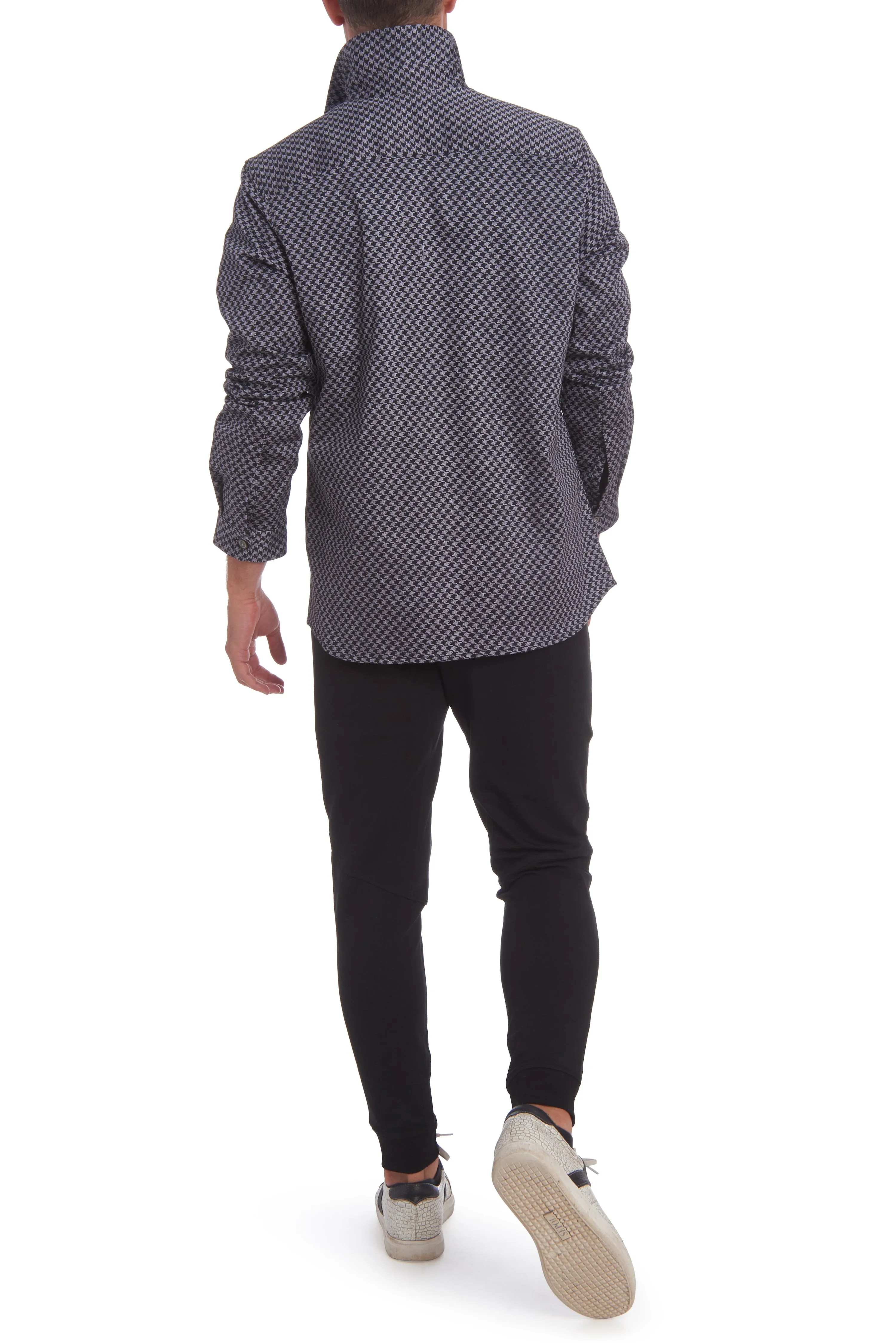 STOOTH Long Sleeve Button-Up Shirt